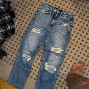 Hollister ripped vintage straight